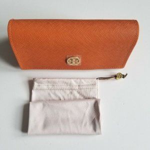 Tory Burch Orange Sunglasses Case